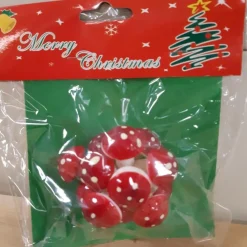 Jean Products Kerststukjes>12 Kunst Kerststukje Insteek Paddenstoelen 2,5 Cm