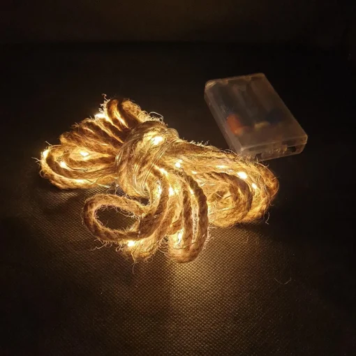 Merkloos 5 Meter Touw Guirlande 50 Led Lampjes Led Verlichting Op Batterij Sale