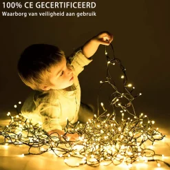 AGM Lichtsnoer Buiten En Binnen - 30 Meter - 300 Led - Met Usb Stekker En Afstandbediening - Sfeerverlichting - Lichtslinger - Lampjes Slinger - Fairy Lights - Kerstversiering - Kerstboom Verlichting - Ip54 Cheap