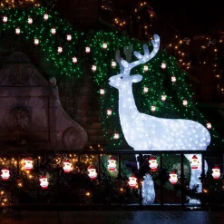 * Aigostar Lichtsnoer - Zonne-Energie - Kerstman - 10 Led's - 3.8M - Buiten Flash Sale