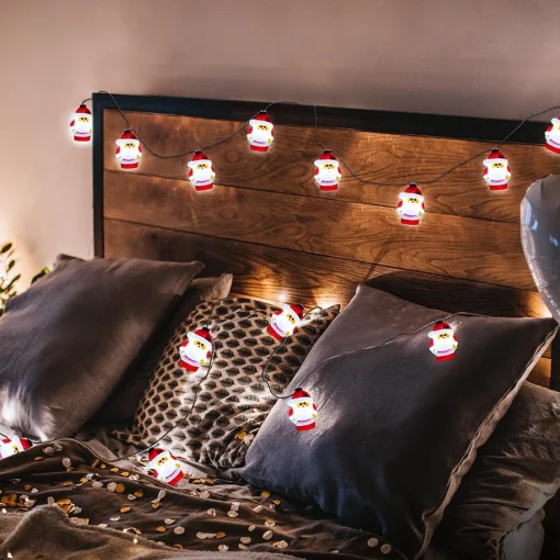 * Aigostar Lichtsnoer - Zonne-Energie - Kerstman - 10 Led's - 3.8M - Buiten Flash Sale