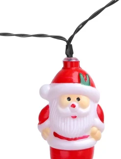 * Aigostar Lichtsnoer - Zonne-Energie - Kerstman - 10 Led's - 3.8M - Buiten Flash Sale