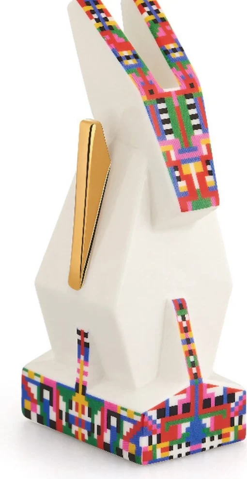 Alessi Kerststallen> Kerstfiguur Ezel - Holyhedrics - Esa05 5 - Door Elena Salmistraro