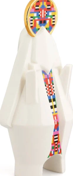 Alessi Kerststallen></noscript> Kerstfiguur Maria - Holyhedrics - Esa05 2 - Door Elena Salmistraro