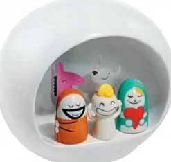 Alessi Kerststallen></noscript> Kerststal - Presepe - Amgi10 - Wit - Door Massimo Giacon