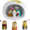 Alessi Kerststallen> Presepe Kerststal Compleet - 11-Delig - Porselein