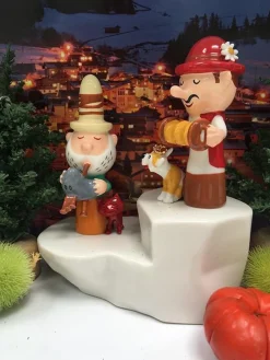 Alessi Kerststallen></noscript>-Kerst-Set-2021- Alpenduo En Rots