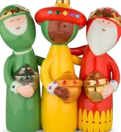 Alessi Kerststallen></noscript>-Kerst-Set-Kameel Trino En De Drie Koningen