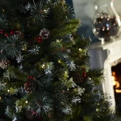 Aliceu0027s Garden Alice's Garden - Deluxe Kunstkerstboom Fringant | 240 Cm| Incl. Verlichting, Decoraties En Voet Store