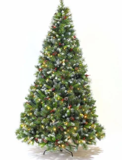 Aliceu0027s Garden Alice's Garden - Deluxe Kunstkerstboom Fringant | 240 Cm| Incl. Verlichting, Decoraties En Voet Store