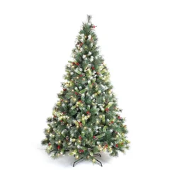 Aliceu0027s Garden Alice's Garden Deluxe Kunstkerstboom - 210 Cm - Incl. Verlichting, Decoraties En Voet Best