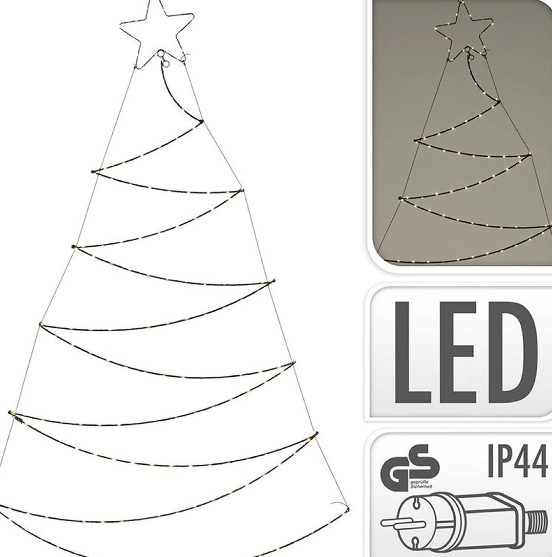 Ambiance Kerstboom Met 150 Led's 150 Cm Best