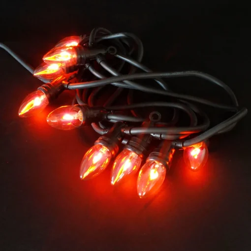 Merkloos Ambiance Vlamverlichting Met 10 Lampjes Voor Buiten Fashion