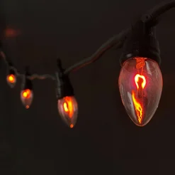 Merkloos Ambiance Vlamverlichting Met 10 Lampjes Voor Buiten Fashion