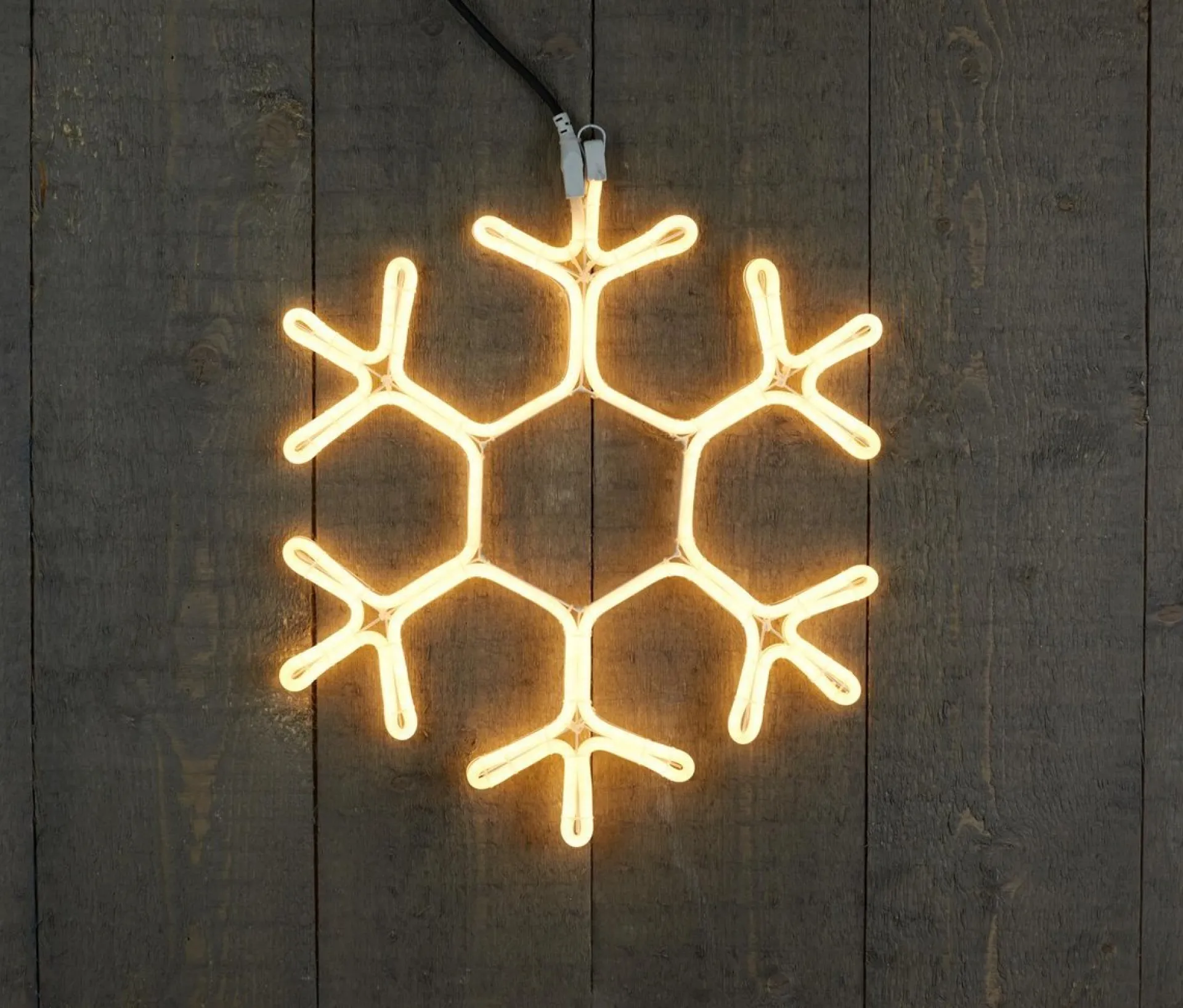 Anna's Collection Anna Collection Verlichte Sneeuwvlok - Figuur - 51 Cm - Neon Led - Kerstverlichting Flash Sale