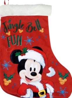 arditex Kerstsokken> Kerstsok Mickey 42 Cm Polyester Rood