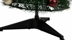 Argos Home 180Cm Pop Up Led Kerstboom Kerstballen Dennenappels Groen Cheap