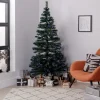 Argos Home Fiber Optic 6Ft Glasvezel Kerstboom - Groen 180Cm Discount