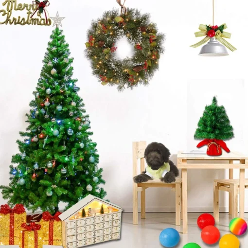 Arvona Kerstboom - Kunstboom - Christmas Tree - Lichtboom - Kerstversiering - Kerst - Verlichting - Feestdagen - 120Cm Shop
