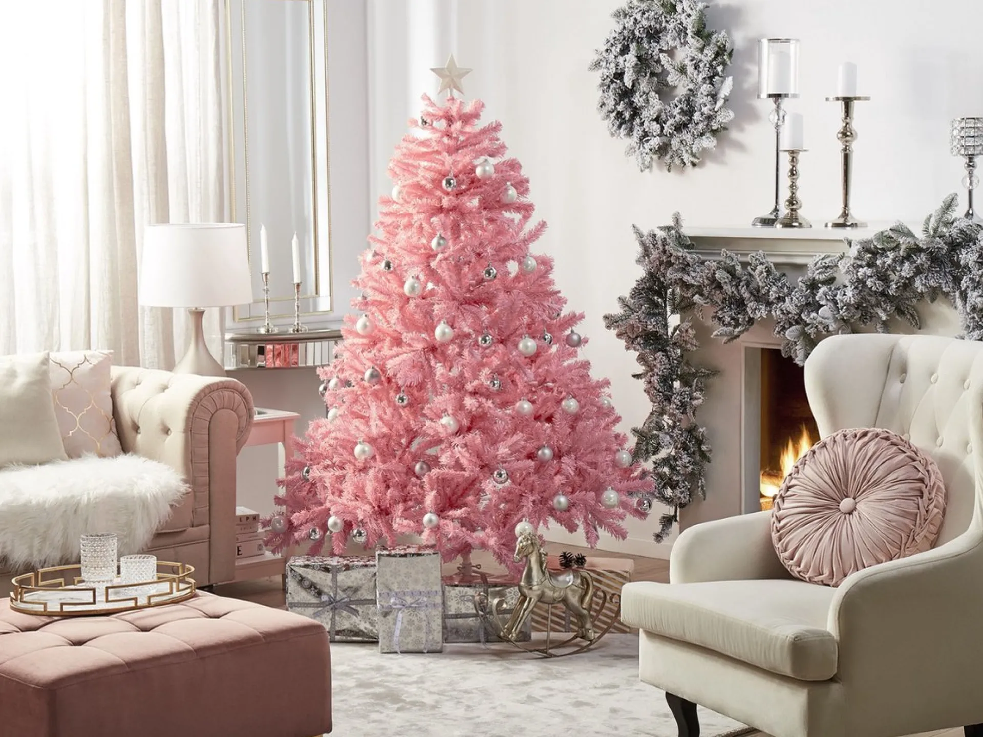 Beliani Farnham - Kerstboom Pvc Fashion