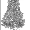 Beliani Tomichi - Kerstboom - Wit - Pvc Cheap
