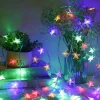 Bera L. Kerst - Kerstboom - Kerstverlichting - Kerstversiering - Rgb Led Sterretjes Met Afstandsbediening - 10 Meter 50 Lichtjes Sterretjes - Gordijn Lichtslingers Met 8 Modi - Indoor - Bruiloft - Licht Decoratie Shop