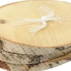 Merkloos Kerststukjes>Berkschijf Ovaal Klein Set A 3