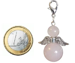 CC Kerstbeelden></noscript>Beschermengel Rozenkwarts ( Halfedelsteen ) , Chakra Engel , Geluksengel , Silverwing . ( Meerdere Varianten Beschikbaar !!! )