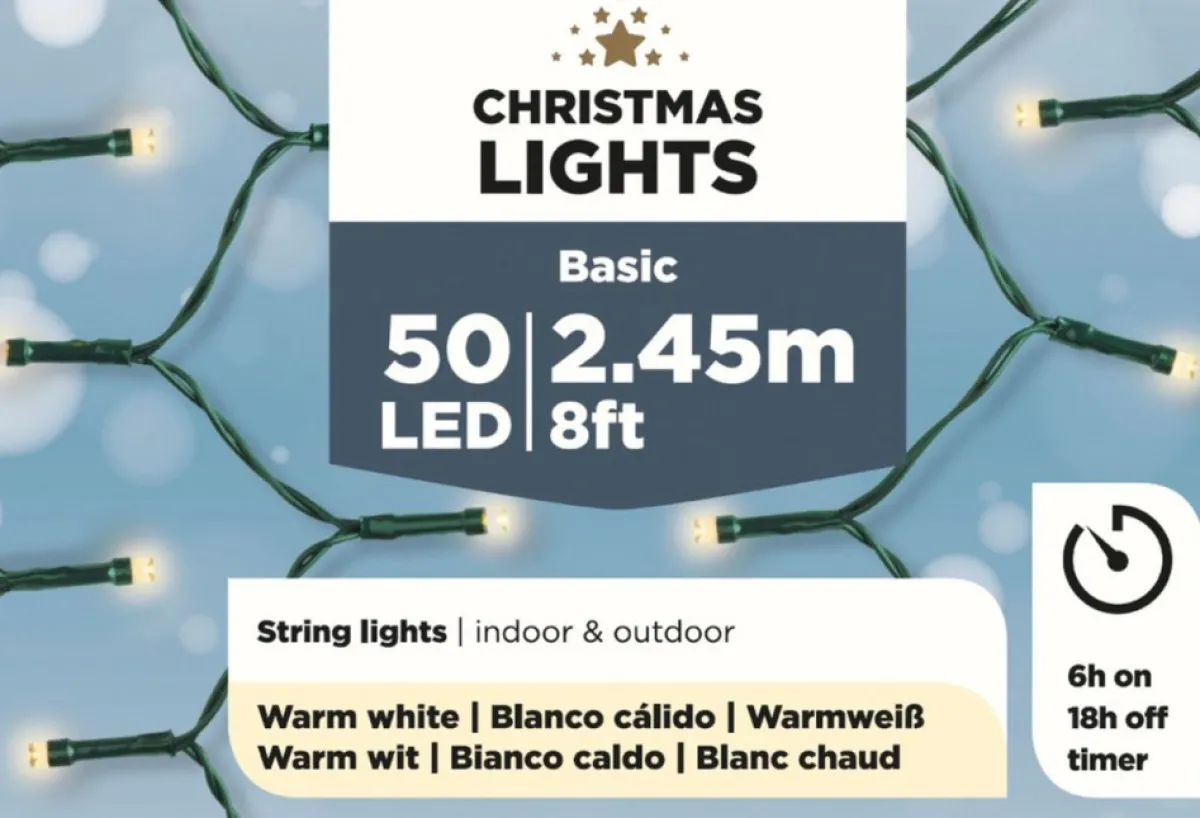 Decoris Kerstkransen>Besneeuwde Kerstkrans/Dennenkrans/Deurkrans 60 Cm Inclusief Warm Witte Verlichting