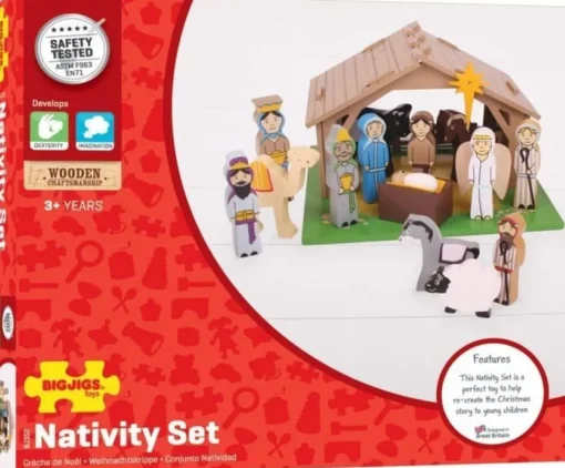 BIGJIGS Kerststallen> - Kerststal - Set