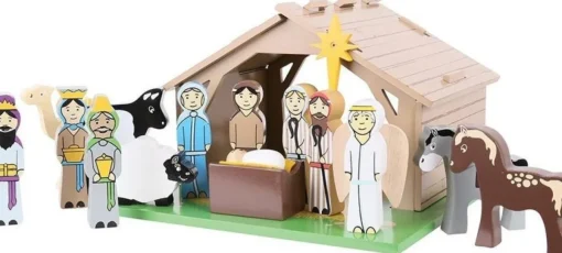 BIGJIGS Kerststallen> - Kerststal - Set
