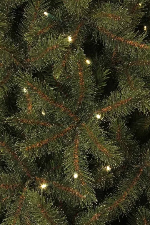 Black Box Finest Premium Kunstkerstboom - 320 Warmwitte Led Lampjes - H230 X O155 – Groen - Groen Sale