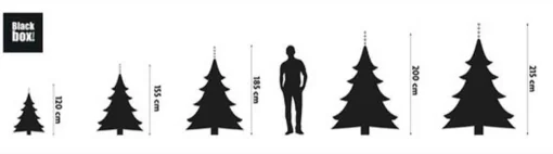 Black Box Frasier Fir Kunstkerstboom - 230 X 147 - Groen Store