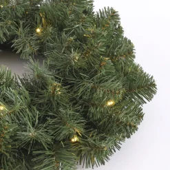 Black Box Kerstkransen></noscript> Trees - Norton Krans Led Werkt Op Batterijen Groen 20L Tips 90 - D45Cm - Kerstbomen