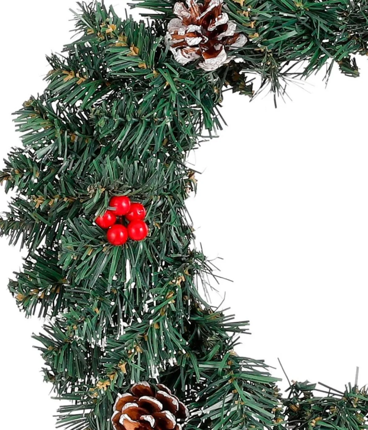 Black Box Kerstkransen> Trees Creston Kerstkrans Met Decoratie - O35 Cm - Frosted Green