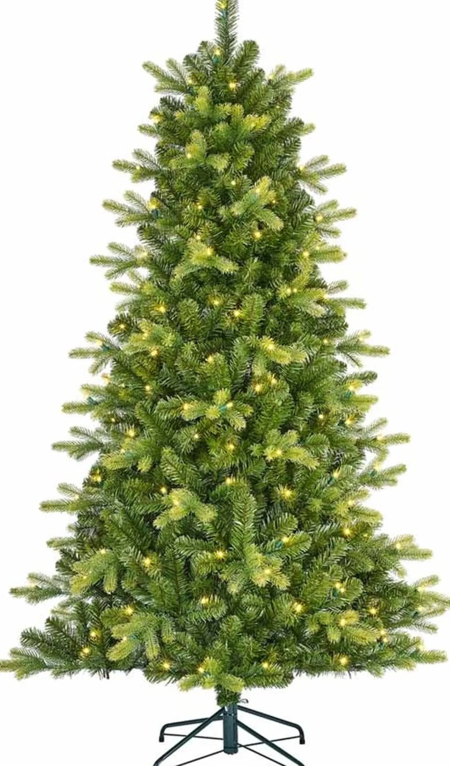 Black Box Trees Dayton Kunstkerstboom Met Led Verlichting - H120 X O81 Cm - Groen Hot