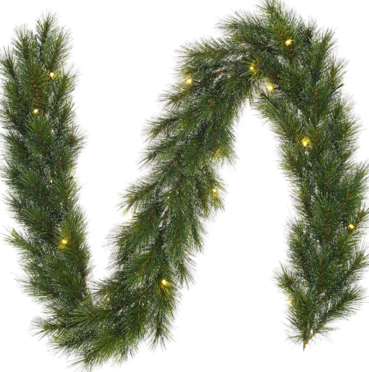 Black Box Guirlandes> Trees Glendon Guirlande Met Led Verlichting - L270 Cm - Groen