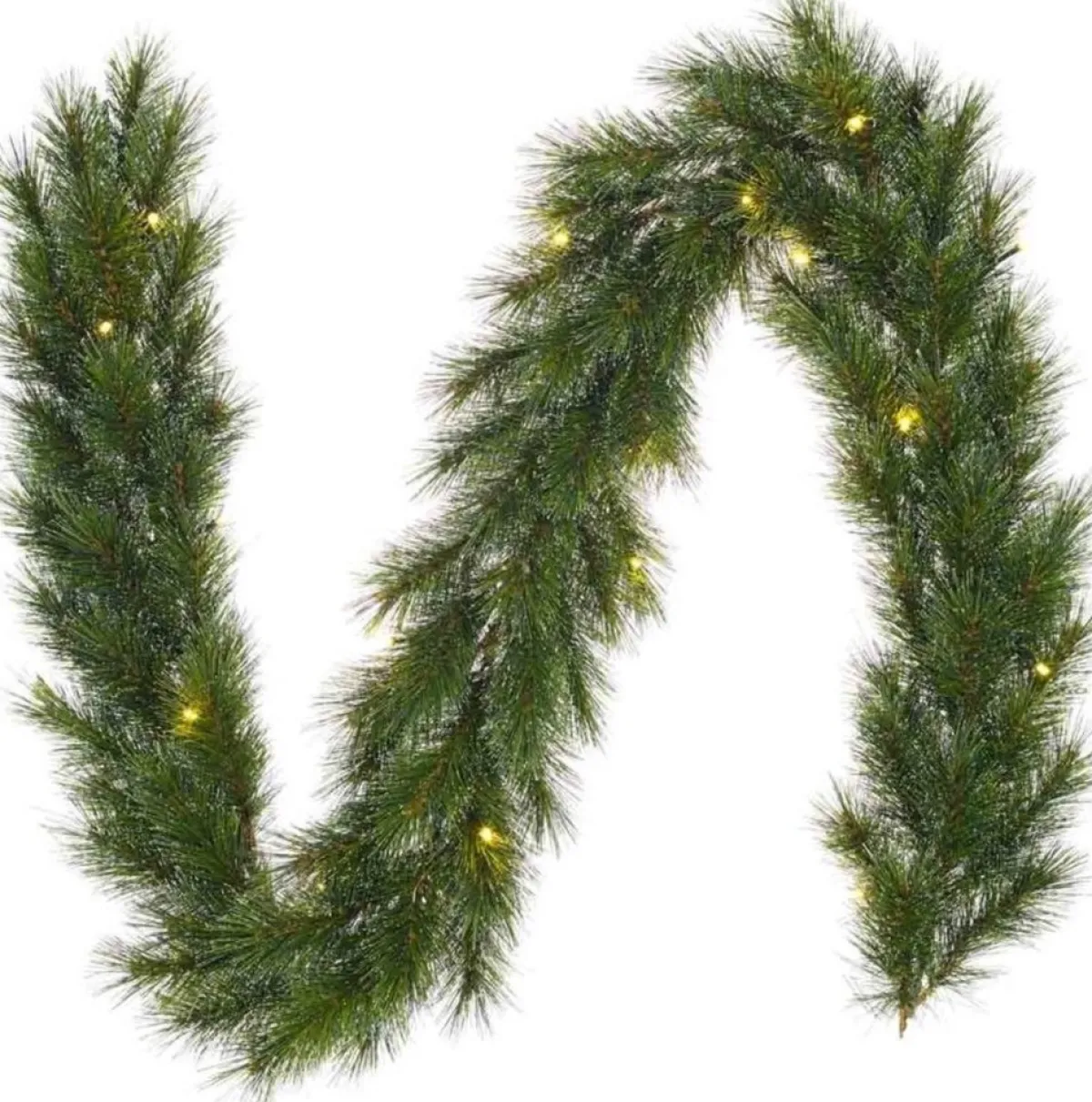 Black Box Guirlandes> Trees Glendon Guirlande Met Led Verlichting - L270 Cm - Groen