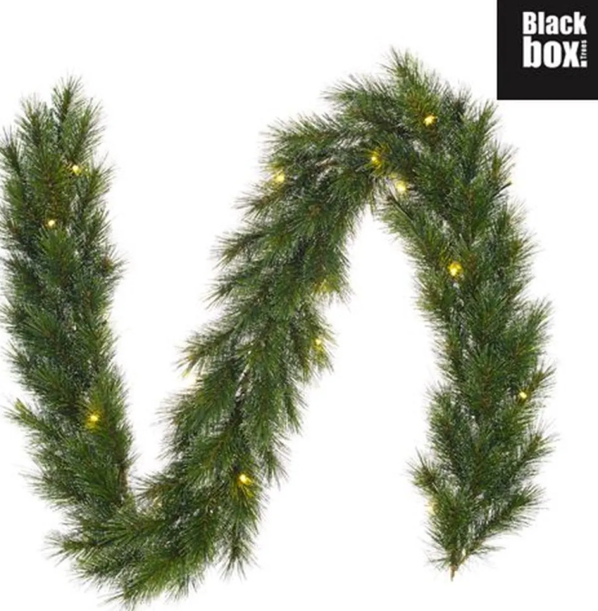 Black Box Guirlandes> Trees Glendon Guirlande Met Led Verlichting - L270 Cm - Groen