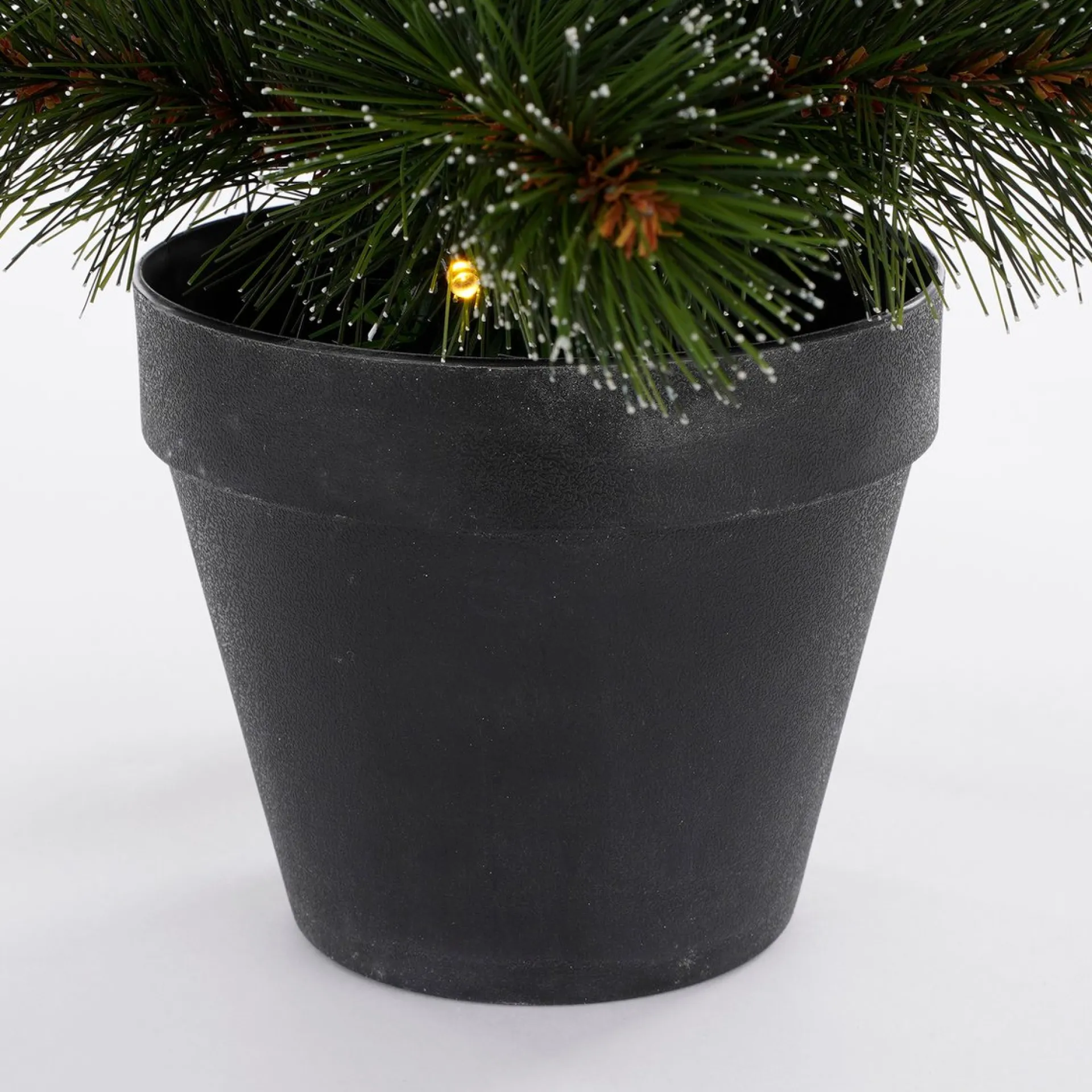 Black Box Trees Glendon Kunstkerstboom In Pot Met 20 Led Lampjes - H60 X O33 Cm - Groen Clearance