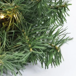 Black Box Kerstkransen></noscript> Trees Norton Kerstkrans Met Led Verlichting - O60 Cm - Groen