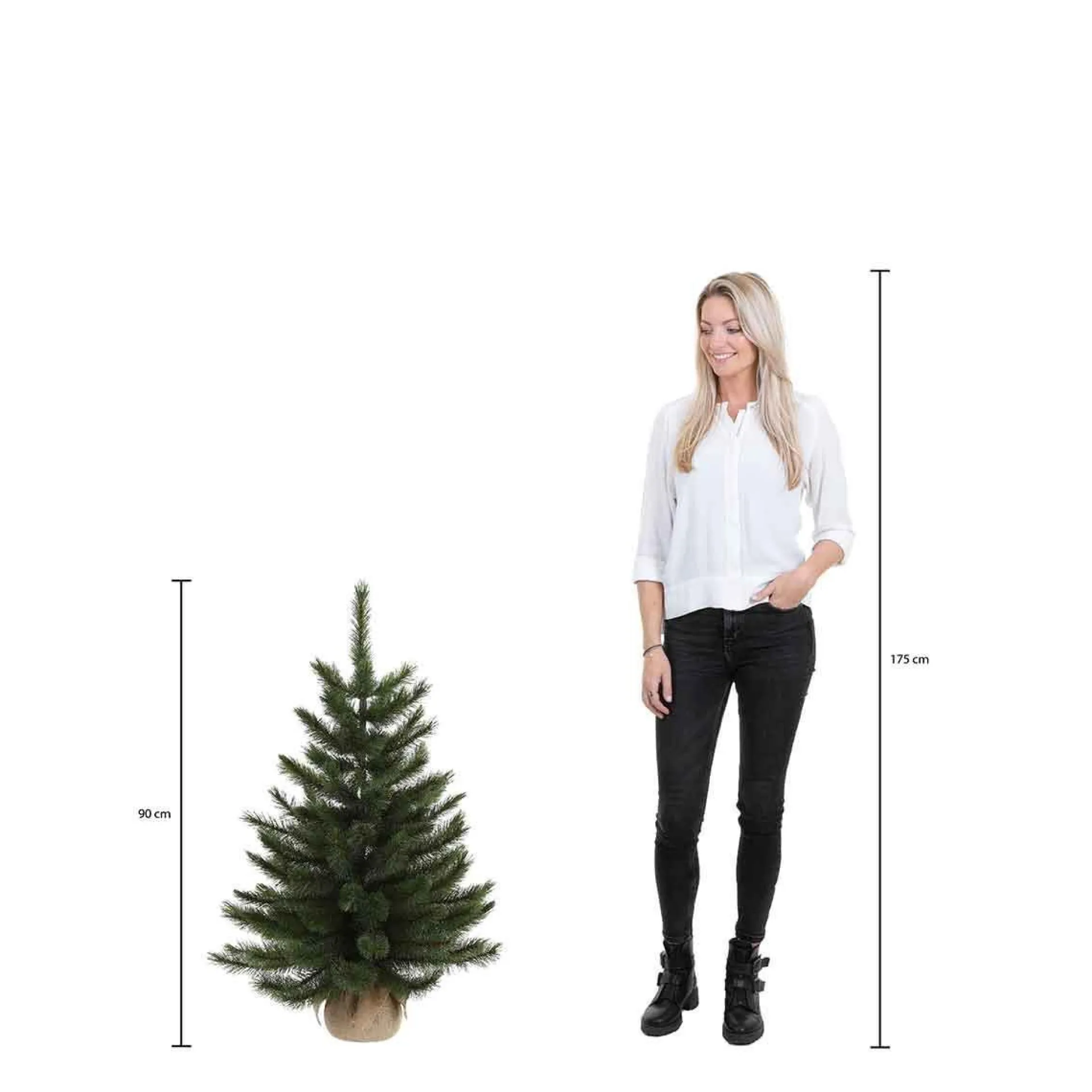 Black Box Trees Riverton Kunstkerstboom In Pot - H90 X O58 Cm - Groen Discount