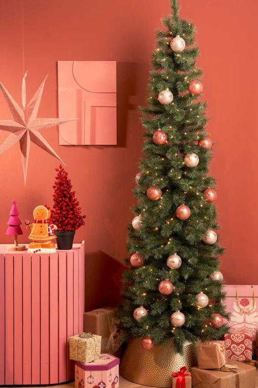 Black Box Trees Sotka Kunstkerstboom Met Led Verlichting - H215 X O71 Cm - Groen Best Sale