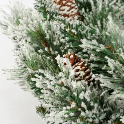 Black Box Kerstkransen></noscript> Trees Vandans Kerstkrans - O60 Cm - Groen Frosted
