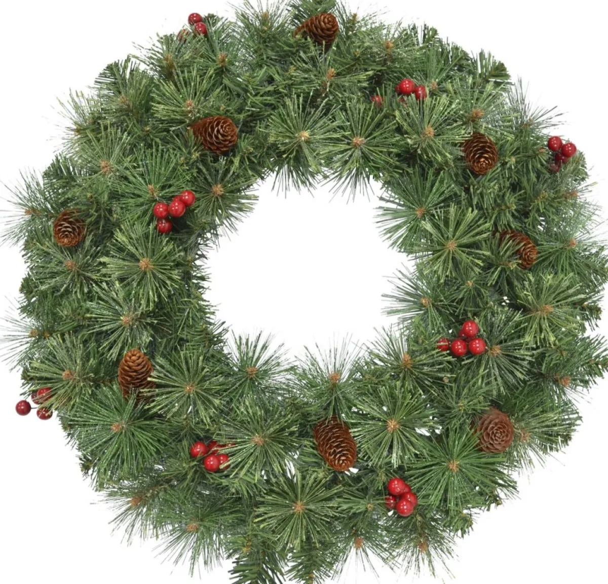 Black Box Kerstkransen> Trees Warth Kerstkrans Met Decoratie - O45 Cm - Groen