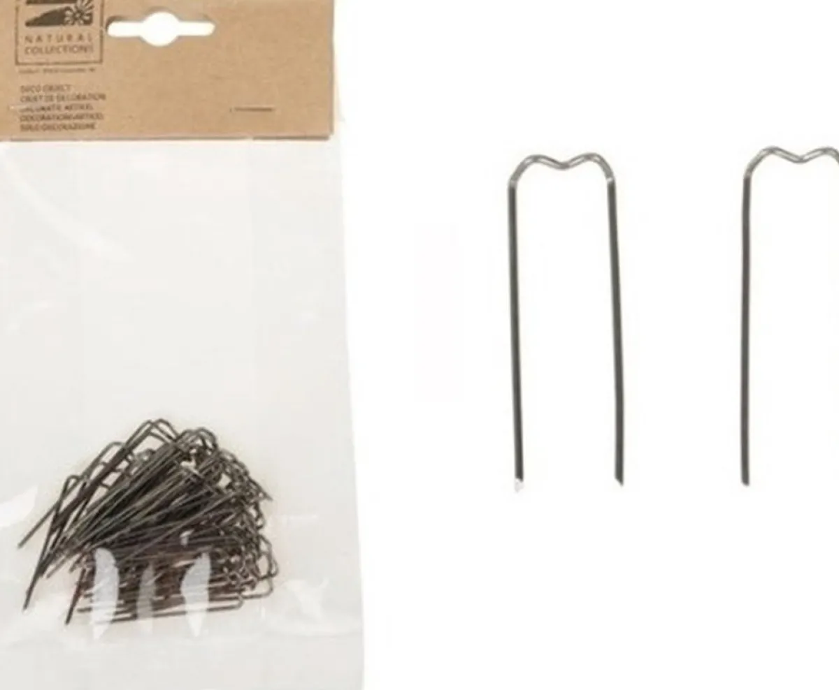 Merkloos Kerststukjes>Bloemisten Spullen Steekkrammetjes 150X Stuks Planten Vastzet Klemmen 1-4 Cm - Voor In Oa Steekschuim