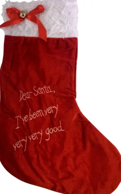 3 BMT Kerstsokken>3Bmt - Kerstsok - Kerst Zak Voor Cadeaus