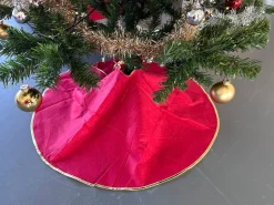 3 BMT 3Bmt Kerstboomkleed - Kerstboomrok - Rood - 90 Cm Hot