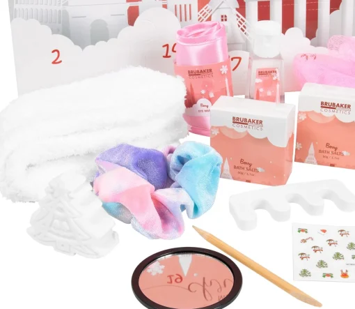 Brubaker Cosmetics Beauty Advent Kalender 2023 - De Xxl Wellness Kerstkalender Voor Vrouwen En Meisjes - 24 X Lichaamsverzorging Producten & Spa Accessoires - Bezienswaardigheden Flash Sale