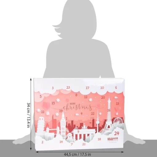 Brubaker Cosmetics Beauty Advent Kalender 2023 - De Xxl Wellness Kerstkalender Voor Vrouwen En Meisjes - 24 X Lichaamsverzorging Producten & Spa Accessoires - Bezienswaardigheden Flash Sale
